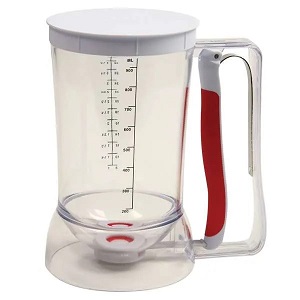 BATTER DISPENSER 1 LITER  PLASTIC HAND WASH ONLY 