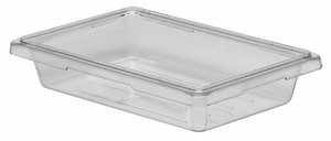 STORAGE BOX 12X18 3&quot;D CLEAR