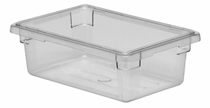 STORAGE BOX 12X18 6&quot;D CLEAR