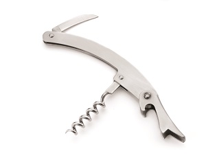 CORKSCREW-PREMIUM CURVED BLADE STAINLESS STEEL