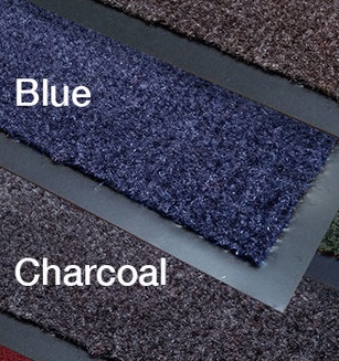 CARPET MAT-3&#39; X 4&#39; CHARCOAL 5/16&quot; THICK VINYL BACK 