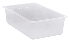 FOOD PAN FULL SIZE 6&quot;D TRANSLUCENT