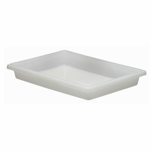 STORAGE BOX 18X26  3&quot;D WHITE