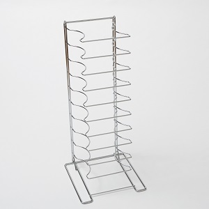 PIZZA RACK-11 SHELVES W/2-1/2&quot; BETWEEN