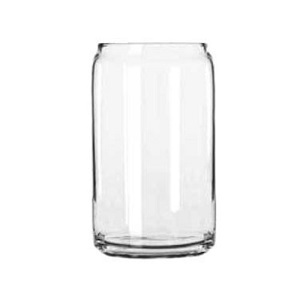 BEER CAN GLASS, 16OZ, 2DZ/CS