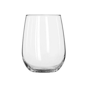 STEMLESS WHITE WINE, 17OZ, 1DZ/CS