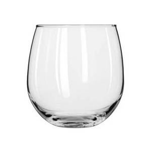 STEMLESS RED WINE, 16.75OZ, 1DZ/CS