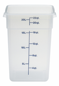 CAMSQUARE CONTAINER TRANS 22QT