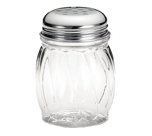 CHEESE SHAKER, GLASS 6 OZ