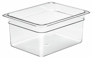 FOOD PAN HALF SIZE 6&quot;D CLEAR