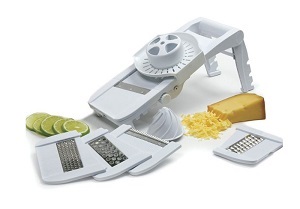 MANDOLINE SLICER, GRATER,  SHREDDER, JULIENNE AND JUICER