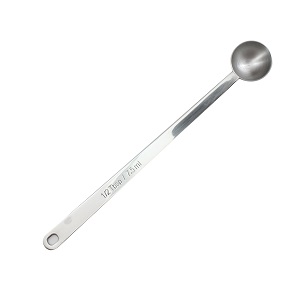 COFFEE SCOOP-1/2 TBSP LONG  HANDLE STAINLESS 