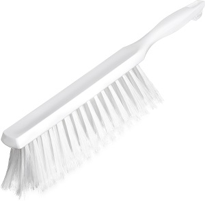 COUNTER TOP BRUSH 8&quot; WHITE BRISTOL