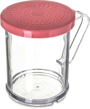 DREDGE W/MEDIUM GROUND ROSE LID 8 OZ