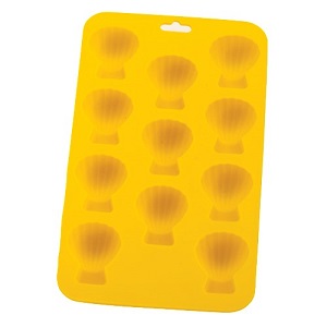 ICE CUBE TRAY-SHELL SHAPE NON-STICK SILICONE