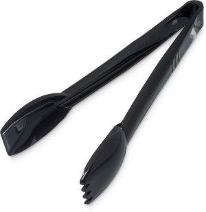 SALAD TONG 9&quot; BLACK