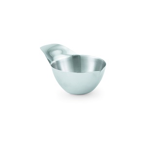 RAMEKIN W/SPOUT 2 OZ STAINLESS