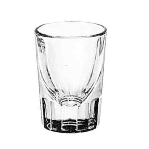 FLUTED SHOT GLASS, 2OZ, 1DZ/PK