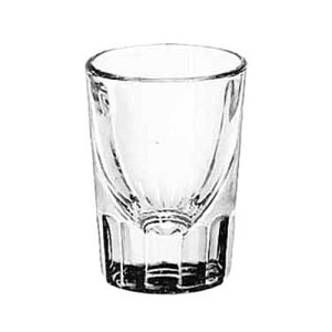 FLUTED WHISKEY SHOT, 1.5OZ, 1DZ/PK