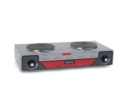 HOT PLATE-DOUBLE BURNER-120V  16.7 AMPS 2000 WATTS