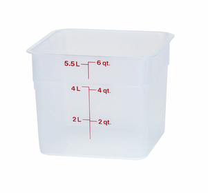 CAMSQUARE CONTAINER TRANS  6QT