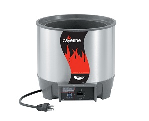 CAYENNE WARMER/RETHERMALIZER- 7QT ROUND 800W 120V