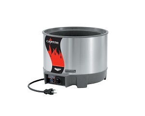 CAYENNE WARMER/RETHERMALIZER  11QT ROUND 800W 120V