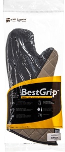 OVEN MITT-BESTGRIP W/MAGNET 17&quot;