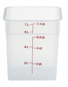 CAMSQUARE CONTAINER TRANS  8QT