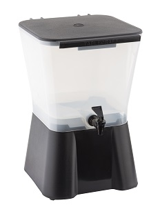 BEVERAGE DISPENSER-3 GALLON BPA-FREE POLYPROPYLENE