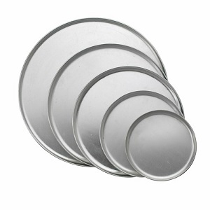 PIZZA PAN-  8&quot; COUPE ALUMINUM