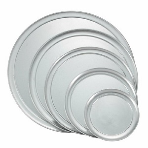 PIZZA PAN- 8&quot; WIDE  RIM-ALUMINUM