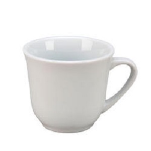 CUP W/HANDLE-8OZ BRIGHT WHITE  3 DZ/CASE