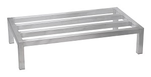 DUNNAGE RACK 20X36X8  ALUMINUM 1800 LBS CAP.