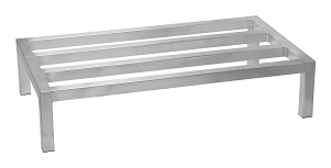 DUNNAGE RACK 20X60X8  ALUMINUM 1200 LBS CAP.