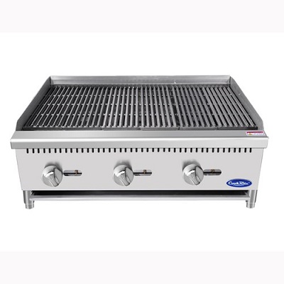 CHARBROILER 36&quot;W NATURAL GAS  105,000 BTU MANUAL CONTROLS