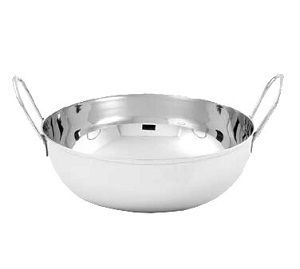 BALTI DISH W/HANDLES-40 OZ SS