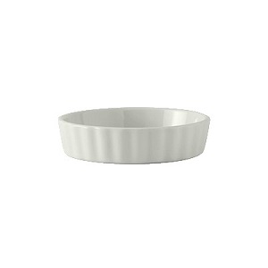 CREME BRULEE-8OZ-5&quot;D PORCELAIN WHITE