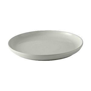 PIZZA/SERVING PLATE-13-1/8&quot;  ROUND-WHITE