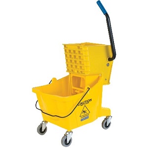 MOP BUCKET W/WRINGER 26 QT