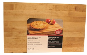 BUTCHER BOARD-18 X 30 X 1-3/4 BIRCHWOOD HAND WASH ONLY