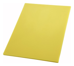 CUTTING BOARD 12X18 YELLOW