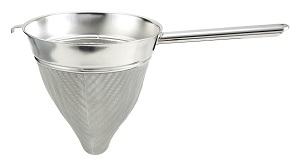 STRAINER  8&quot; BOUILLON  EXTRA FINE MESH