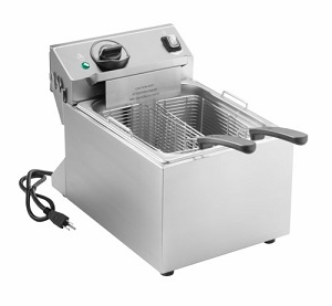 FRYER-COUNTERTOP 10# 2 BASKET 110V 11X19X11