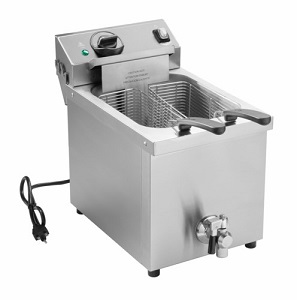 FRYER-COUNTERTOP 15# 2 BASKET 220V 16X11.5X18