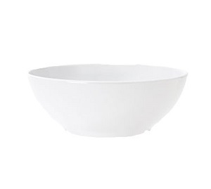 BOWL-20 OZ WHITE-MELAMINE