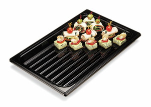 DISPLAY TRAY 12X20 BLACK