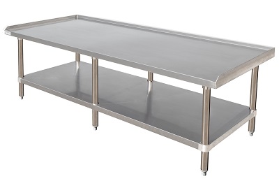 EQUIPMENT STAND 30 X 72 GALVANIZED TOP-GALVANIZED 