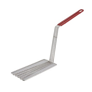 FRY BASKET PRESS-FITS FB30 11&quot;-RED HANDLE