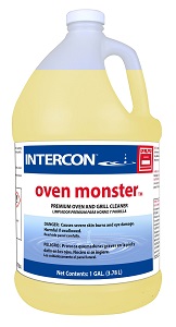 OVEN MONSTER-1 GALLON-OVEN AND  GRILL ALKLI CLEANER